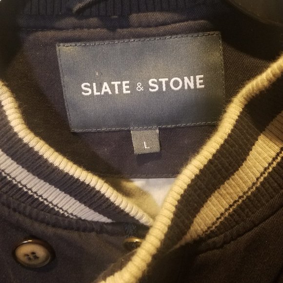 Slate & Stone Varsity jacket - L - Picture 3 of 8